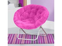faux fur saucer chair target